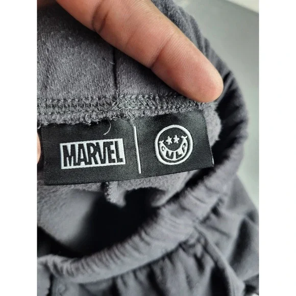 Marvel Disney Sweatpants Mens Small Gray Venom Attacks Spiderman Joggers Graphic - Picture 8 of 10